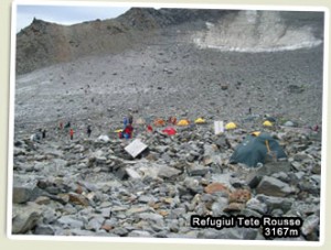 mont blanc | refugiul tete rousse