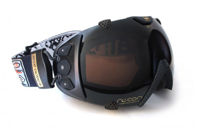 ochelari de snow cu GPS si display