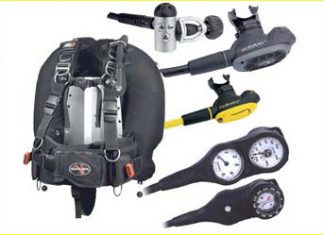 Echipamentul pentru scubadiving Echipamentul pentru scubadiving