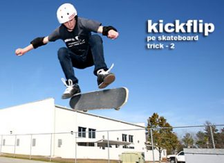 Cum sa faci kickflip pe skateboard?
