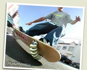 Flowboard | skateboardul cu 14 roti flowboard