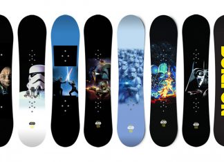 BURTON a lansat o colectie de snowboard-uri pentru fanii StarWars Star Wars snowboards from Burton