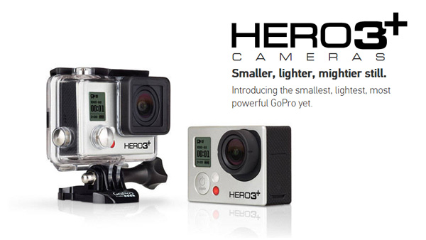 GoPro HERO3+ Black Edition | Smaller, lighter, mightier still.
