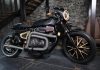 Motocicleta Yamaha Fine Cut custom made in Romania, inscrisa intr-un concurs european Motocicleta Yamaha Fine Cut custom made in Romania