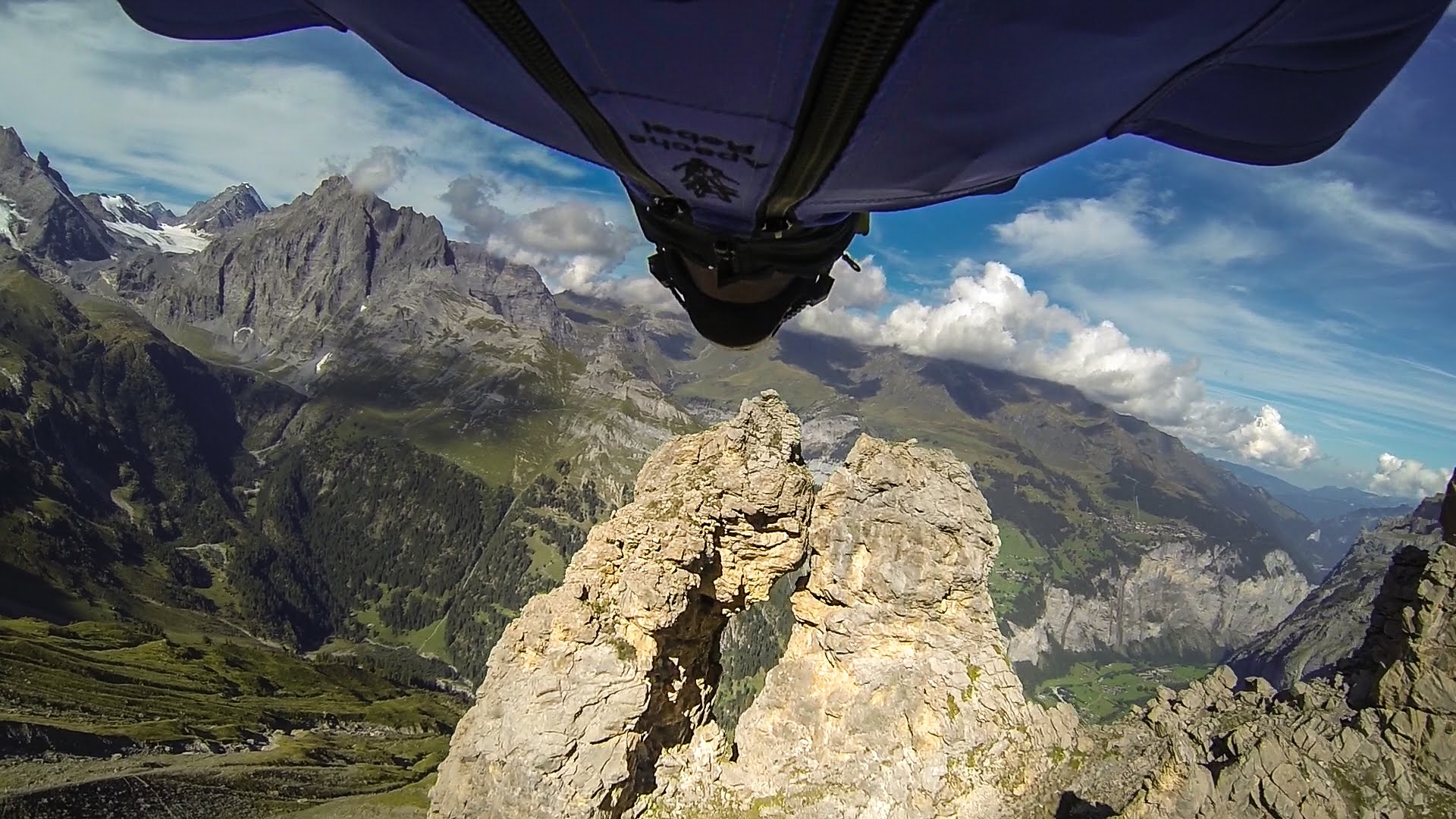 Uli Emanuele face probabil cel mai dificil BASE Jump ever | GoPro